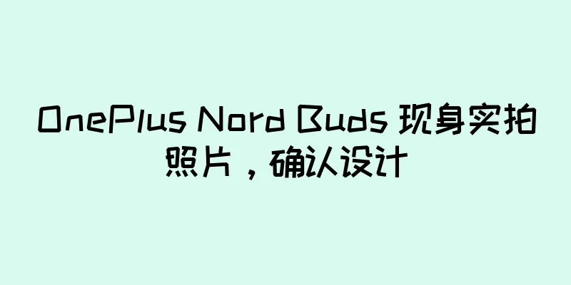 OnePlus Nord Buds 现身实拍照片，确认设计