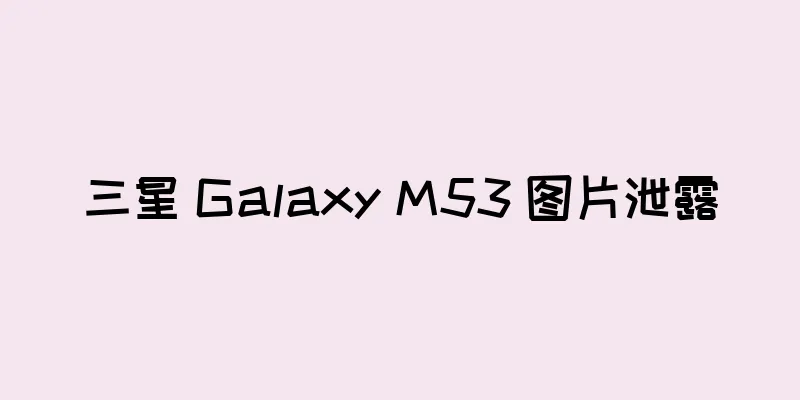 三星 Galaxy M53 图片泄露