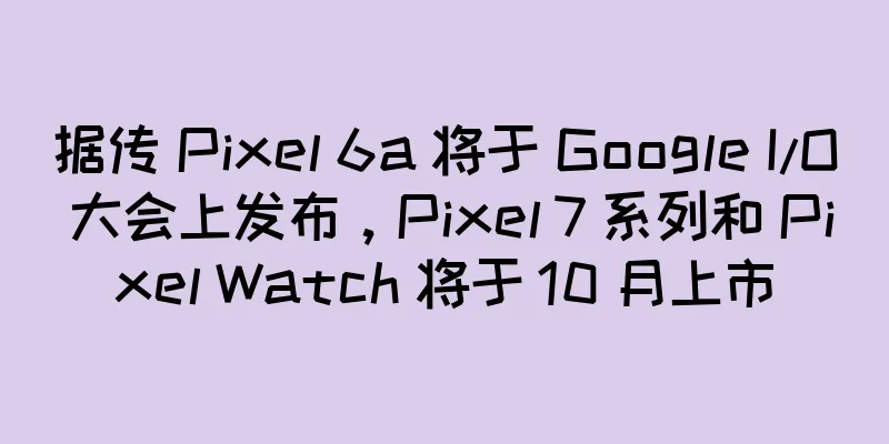据传 Pixel 6a 将于 Google I/O 大会上发布，Pixel 7 系列和 Pixel Watch 将于 10 月上市