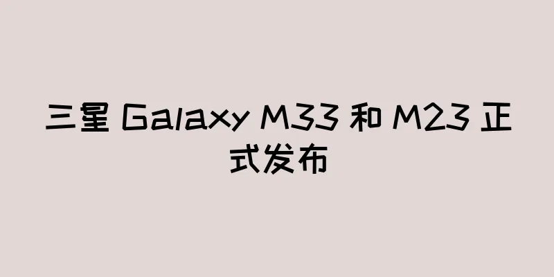 三星 Galaxy M33 和 M23 正式发布