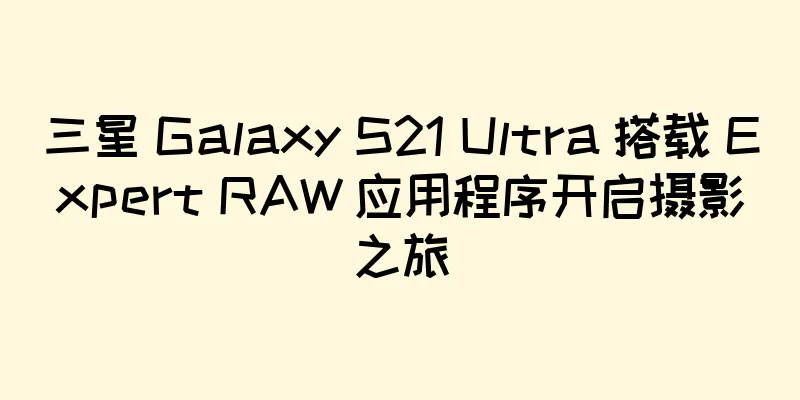 三星 Galaxy S21 Ultra 搭载 Expert RAW 应用程序开启摄影之旅