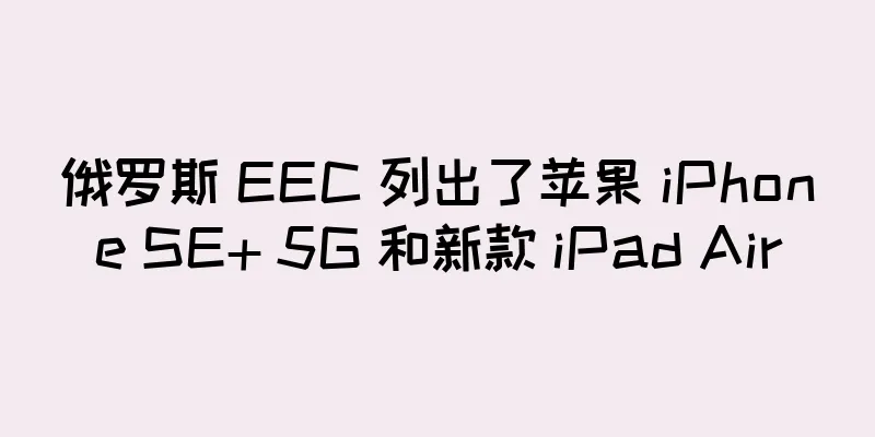 俄罗斯 EEC 列出了苹果 iPhone SE+ 5G 和新款 iPad Air