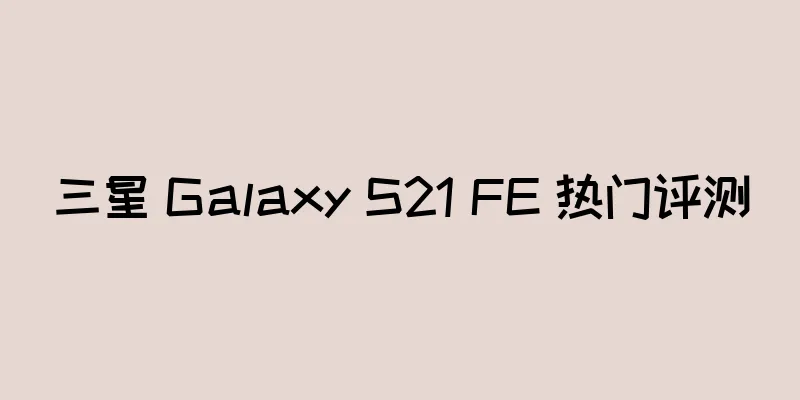 三星 Galaxy S21 FE 热门评测