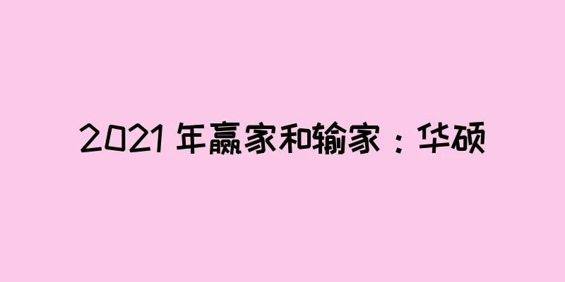 2021 年赢家和输家：华硕
