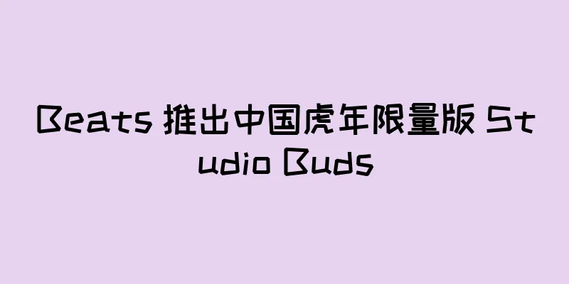 Beats 推出中国虎年限量版 Studio Buds